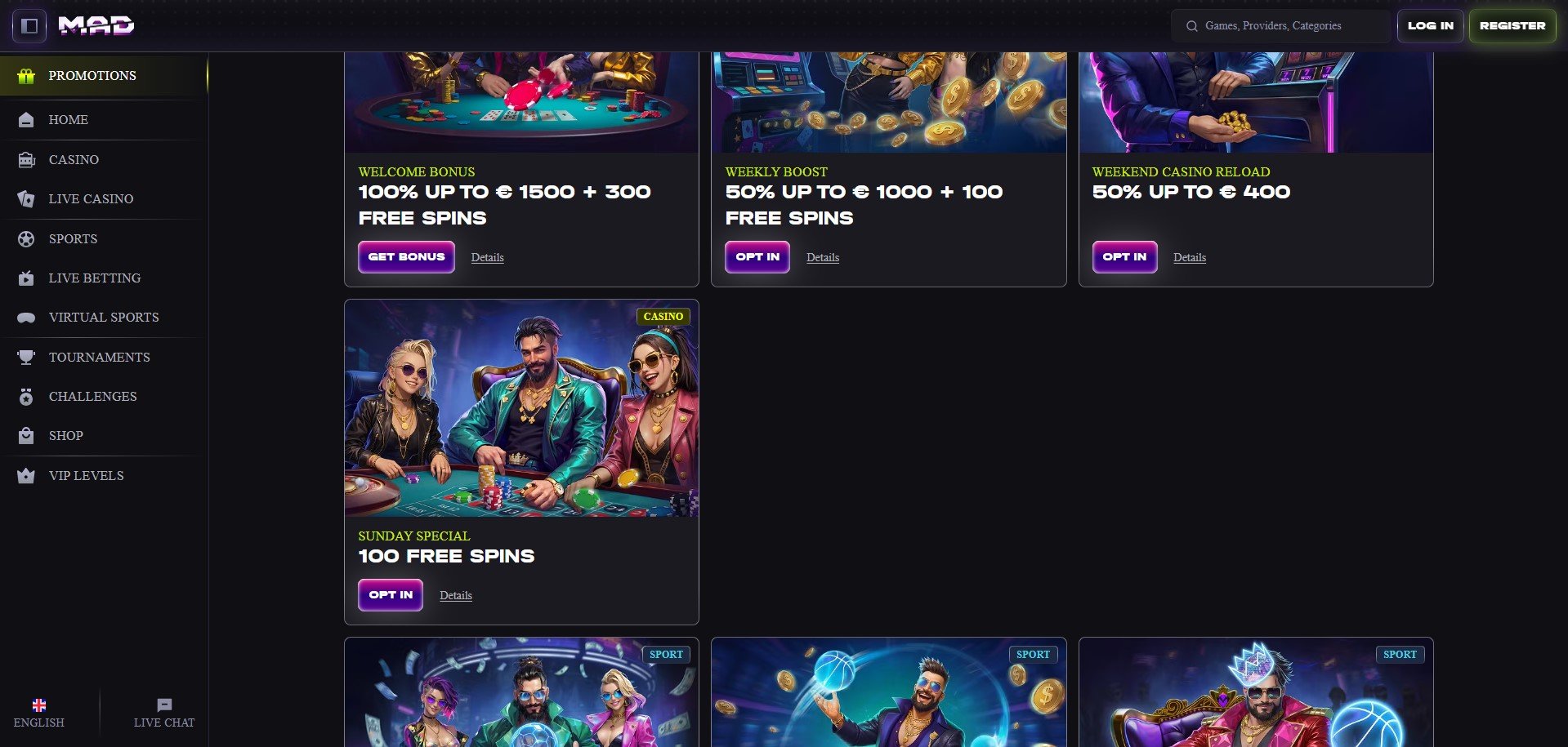 MadCasino-Promotions
