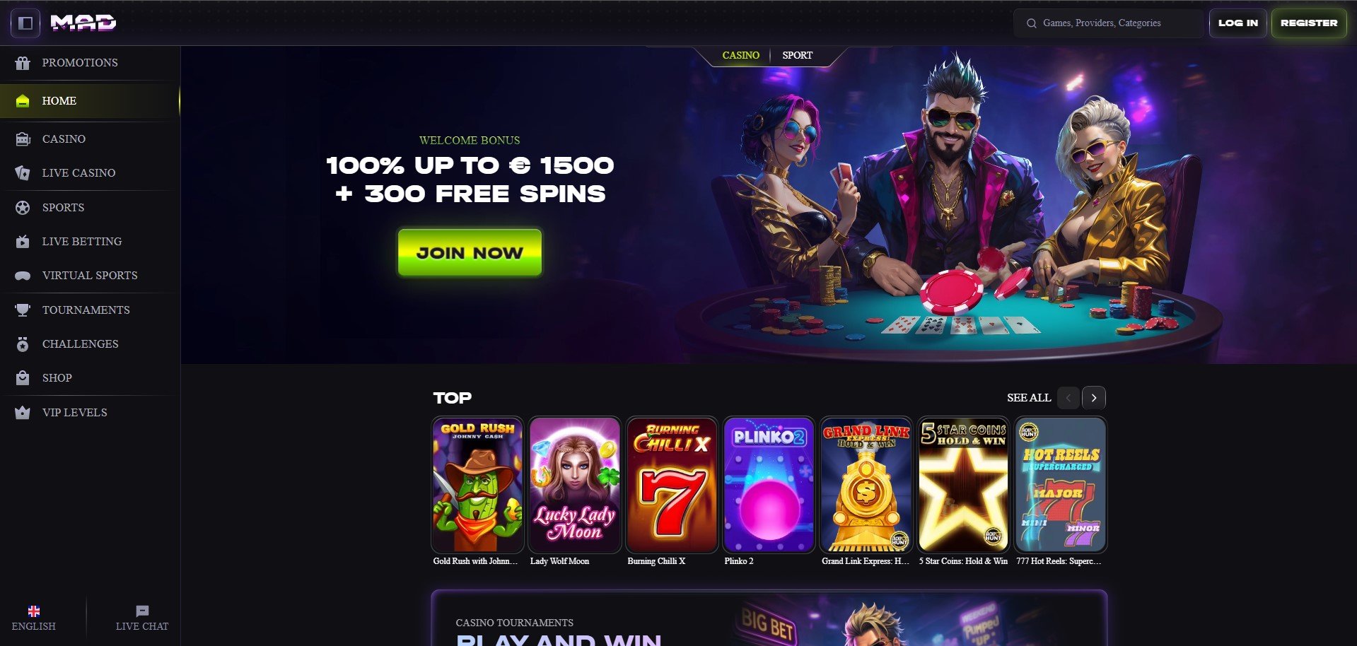 MadCasino-Review
